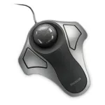 Kensington Orbit Optical Trackball, ambidekstrinis, optinis, USB Type-A, sidabrinis
