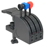Logitech Saitek Pro Flight Throttle Quadrant - Gasregler - verkabelt - f&uuml;r PC (945-000015)