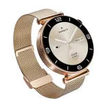 I&scaron;manusis laikrodis Garett Rose Gold su metaliniu tinklelio dirželiu