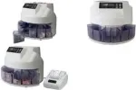 Safescan 1250 - monetų skaičiuoklis / rū&scaron;iuoklis - EUR - baltas (113-0547)