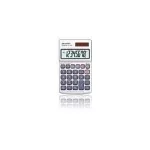 Sharp EL-250S ki&scaron;eninis skaičiuotuvas, pagrindinis, sidabrinis