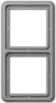 JUNG CD 582 GR - Grau - Duroplast - Schraubenlos - JUNG - 81 mm - 152 mm