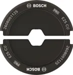 Bosch 2608001125 užspaudimo įdėklas vamzdiniams kabelių galams ir vamzdinėms jungtims, 25