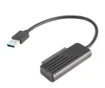 Lyties keitiklis USB 3.1 A į SATA, juodas, Akasa AK-AU3-07BK