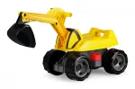 Važinėjamas ekskavatorius Lena GIGA TRUCKS Excavator PRO 4 ratai plastikas plienas