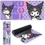 Pelės kilimėlis Kids Euroswan 80x30 cm Hello Kitty Kuromi, didelis stačiakampis žaidimų / stalo kilimėlis