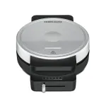 ROMMELSBACHER WA 850, 1 vaflis, apskritimas, &scaron;irdelės forma, juoda, sidabrinė, 17,5 cm, plastikas, 850 W