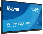 Interaktyvus plok&scaron;čiasis ekranas IIYAMA TE7513A-B2AG 75 colių 4K UHD lietimui jautrus, 500 cd/m&sup2;, Wi-Fi, Android, 24/7