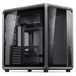 Korpusas Jonsbo X400, Midi-Tower ATX, grūdinto stiklo &scaron;oninis dangtelis, pilkas