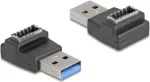 DeLOCK 67236 USB Type-A į USB Type-E lizdo keitiklis, juodas