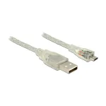 USB kabelis DeLOCK 1m USB 2.0-A USB 2.0 Micro-B