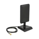 Antena DeLOCK 89590, RP-SMA, 5,8 GHz, 9 dBi, juoda