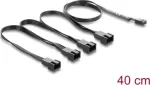 Vidinis maitinimo laidas DELOCK 84540 &mdash; 4 kontaktų PWM skirstytuvas į 4&times;4 kontaktų PWM, 0,4 m