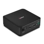Lindy 2 prievadų Type C, DisplayPort 1.2 KVM jungiklis, 3840 x 2160 pikselių, 4K Ultra HD, pilka