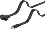 Renkforce RF-3415030 USB laidas 0,25 m 3.2 Gen 1 (3.1 Gen 1) USB-C juodas
