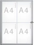 Maulextraslim - Aliuminis - Stiklas - Plastikas - Aliuminis - 655 x 491 x 27 mm - 4 x A4 (6820408)
