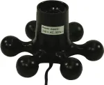 &Scaron;viestuvas EUROLITE Hexopus 51100650 Juodas