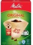 Popieriniai kavos filtrai Melitta ORIGINAL 102 (dydis 102, vienkartiniai kūginiai filtrai)