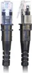 Patchsee TP-6A-U/2 Ethernet jungiamasis laidas juodas