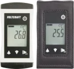 VOLTCRAFT PTM-100 + TG-400 temperatūros matavimo prietaisas -200 - 450 &deg;C zondas Pt1000 IP65