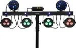 LED PAR &Scaron;viestuvas EUROLITE KLS Laser Bar Next FX 51741094 &ndash; kompakti&scaron;kas sceninis užpildymas su integruotais lazeriniais efektais