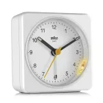 Braun BC03W kvarcinis žadintuvas baltas