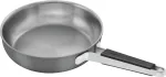 ZWILLING indukcinė keptuvė PURE 24 cm, sekli, pilka