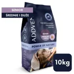 ADDVENA Power of Nature Senior Medium/Large ėriena - sausas &scaron;unų ėdalas - 10kg