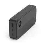 Hama 00201755 ne&scaron;iojamas įkroviklis LiPo 20000 mAh juodas