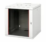 Sieninis stovas Equip Pro Mount 19 inch spinta 12U 600x600 mm RAL7035 pilka