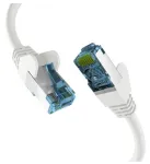 EFB-Elektronik RJ45 jungiamasis laidas Cat.7 neapdorotas kabelis baltas 50 m S/FTP PIMF tinklo kabelis LAN DSL