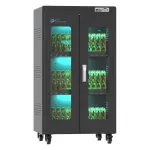 GoodConnections ANTARES PRO N36C ne&scaron;iojamųjų kompiuterių įkrovimo vežimėlis iki 15,6 inch USB-C 65W PD3.0 UVC dezinfekcija juodas