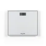 Salter 9207 WHCFEU12 Kompakti&scaron;kos stiklinės elektroninės svarstyklės, baltos