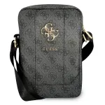 Guess 4G Big Metal Logo Tablet Bag - Grey