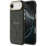 Guess 4G PU Classic Logo MagSafe dėklas iPhone Air, juodas