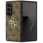 Guess Big 4G Logo Classic Case, Samsung Galaxy Z Fold7, Brown