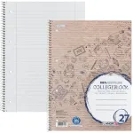 Landr&eacute; Collegeblock Recycling DIN A4 Lined 80 Sheets