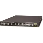 Planet GS-4210-48T4S valdomas Gigabit jungiklis &ndash; 48 prievadai 10/100/1000 + 4 SFP