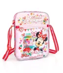 Disney Premium Shoulder Bag for Girls Minnie Pretty Things 3D 33215 Pink