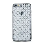 GreenGo Apple iPhone 7 Plus Grid Case sidabrinis
