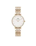 DANIEL WELLINGTON Quadro Mini Moteri&scaron;kas Laikrodis DW00100666 28mm Rožinis Auksas