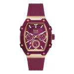 ICE moteri&scaron;kas laikrodis 23806 (45 mm) &ndash; rožinis silikoninis dirželis, kvarcinis analoginis, 10 ATM atsparus vandeniui