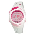 CASIO Moteri&scaron;kas Skaitmeninis Laikrodis STR-300-7EG 35,2mm Sidabrinis Derva