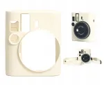 LOVEINSTANT Silicone Protective Case, Fujifilm Instax Mini 41 &ndash; White/Beige