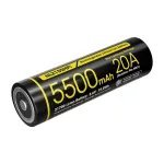 Nitecore 21700 Li-ion Battery 5500mAh 20A 3.6V Button Top
