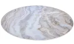 Arozzi Zona Round apsauginis kilimėlis grindims, White Marble