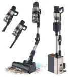 Cecotec Conga Rockstar 5500 Hurricane Station Flex 3-in-1 belaidis lazdinis dulkių siurblys, 26 kPa, 680 W, 90 min veikimo laikas, ličio jonų