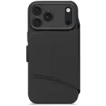 Decoded Silicone Detachable Wallet Case, skirta Apple iPhone 17 Pro Max &ndash; juoda