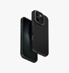 UNIQ Keva Max Magclick apsauginis dėklas, skirtas iPhone 16 Pro 6,3 colio &ndash; Black Carbon
