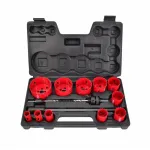 AWTOOLS AW49661 Bimetalinė skylėpjovė 60 mm su kintamo žingsnio dantimis